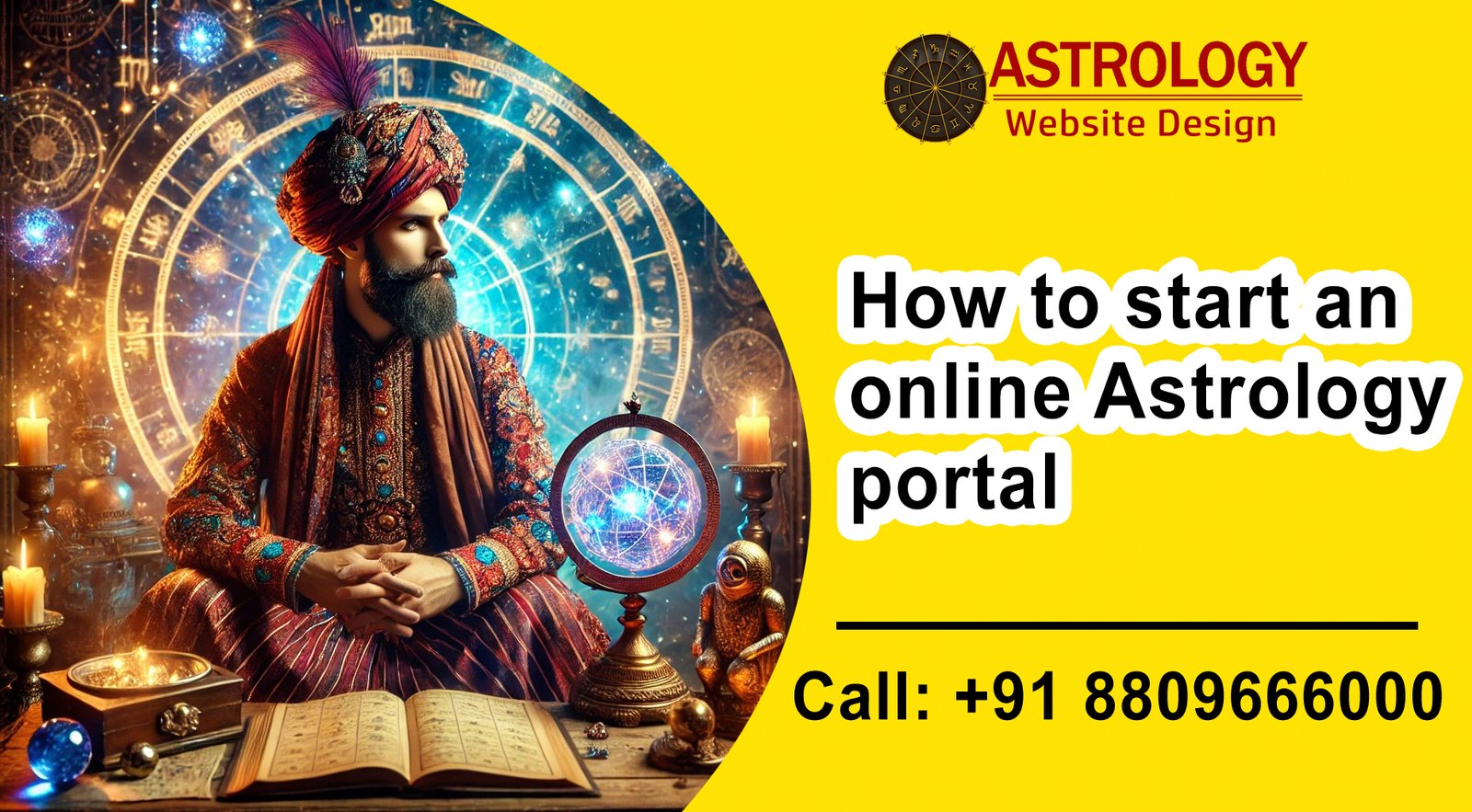 Tarot card reader website design Numerology website solutions Palmistry expert website development Vastu consultant website design